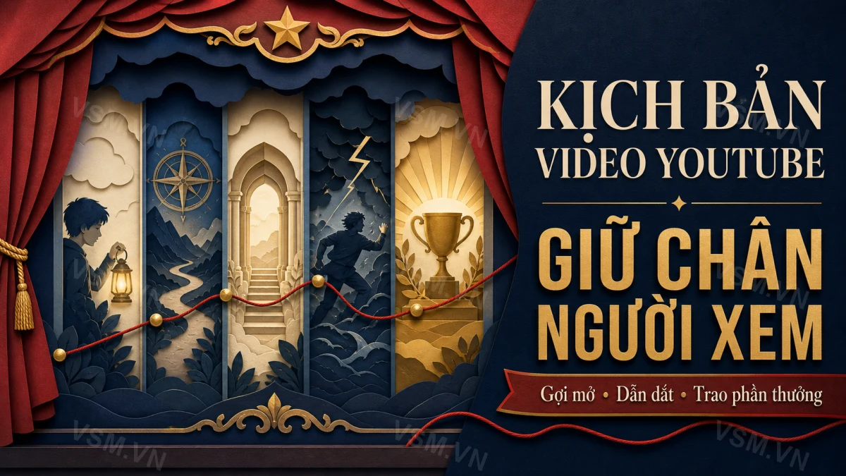 Kịch bản video YouTube: công thức giữ chân người xem